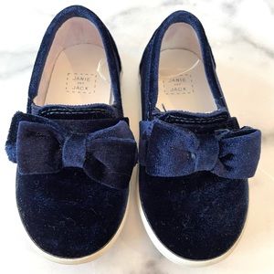 Janie and Jack toddler size 5 slip on shoes